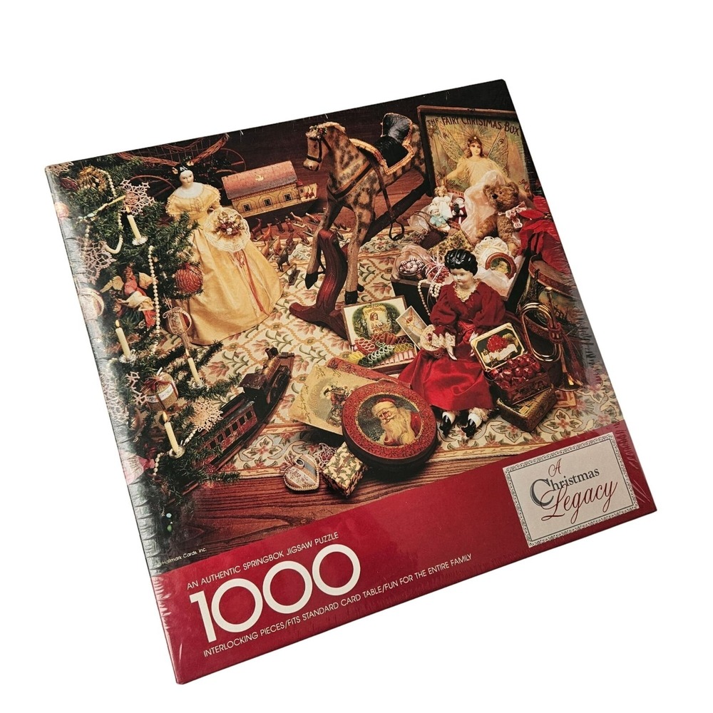 Springbok A Christmas Legacy 1000 Piece Puzzle 24 x 30 Memorabilia New Sealed
